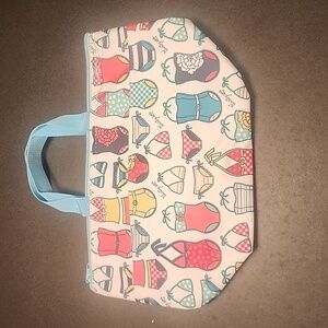 Thirty-One Thermal Tote in Sweet Suits Pattern